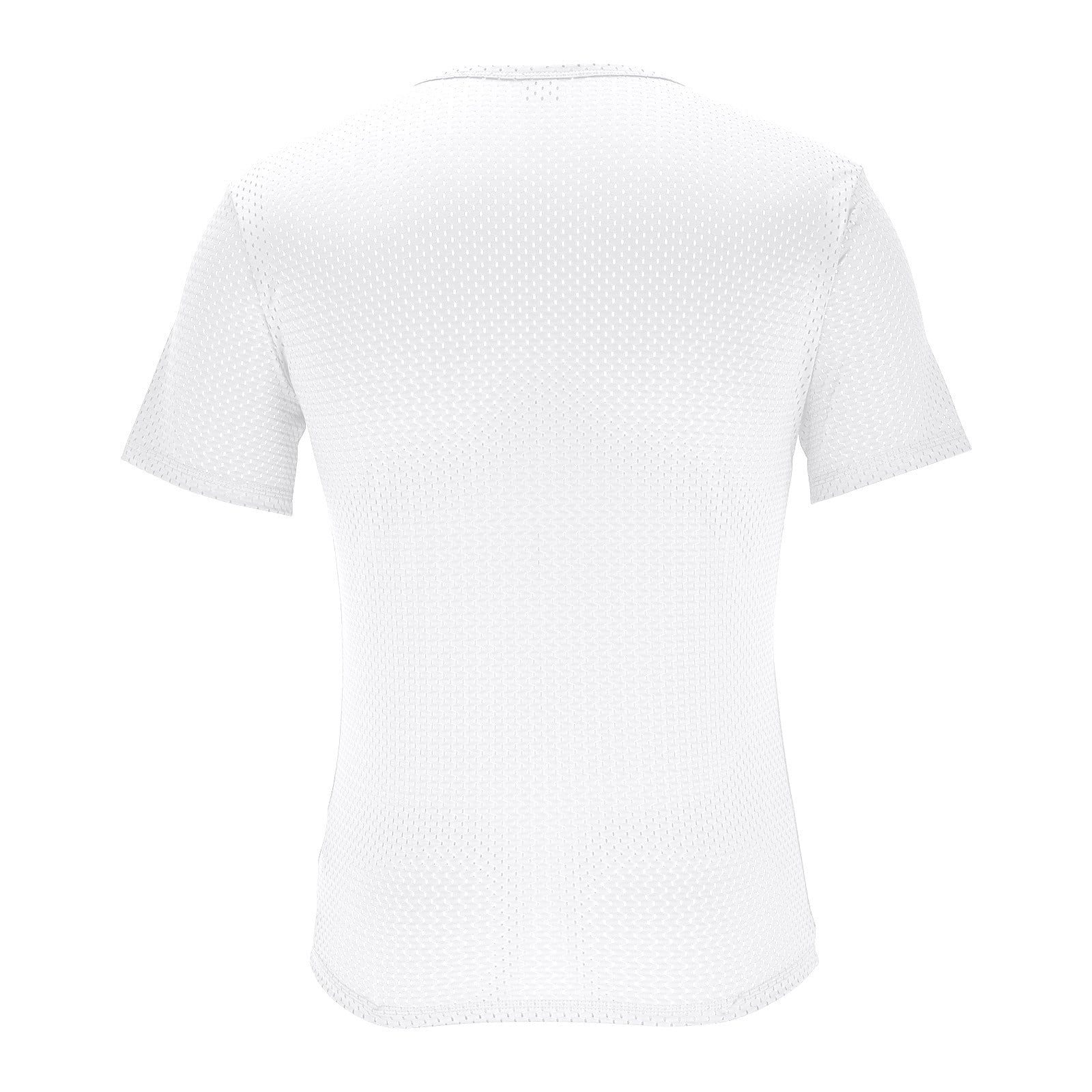 Blank Football Jersey – Mesh Athletic Training White Shirt