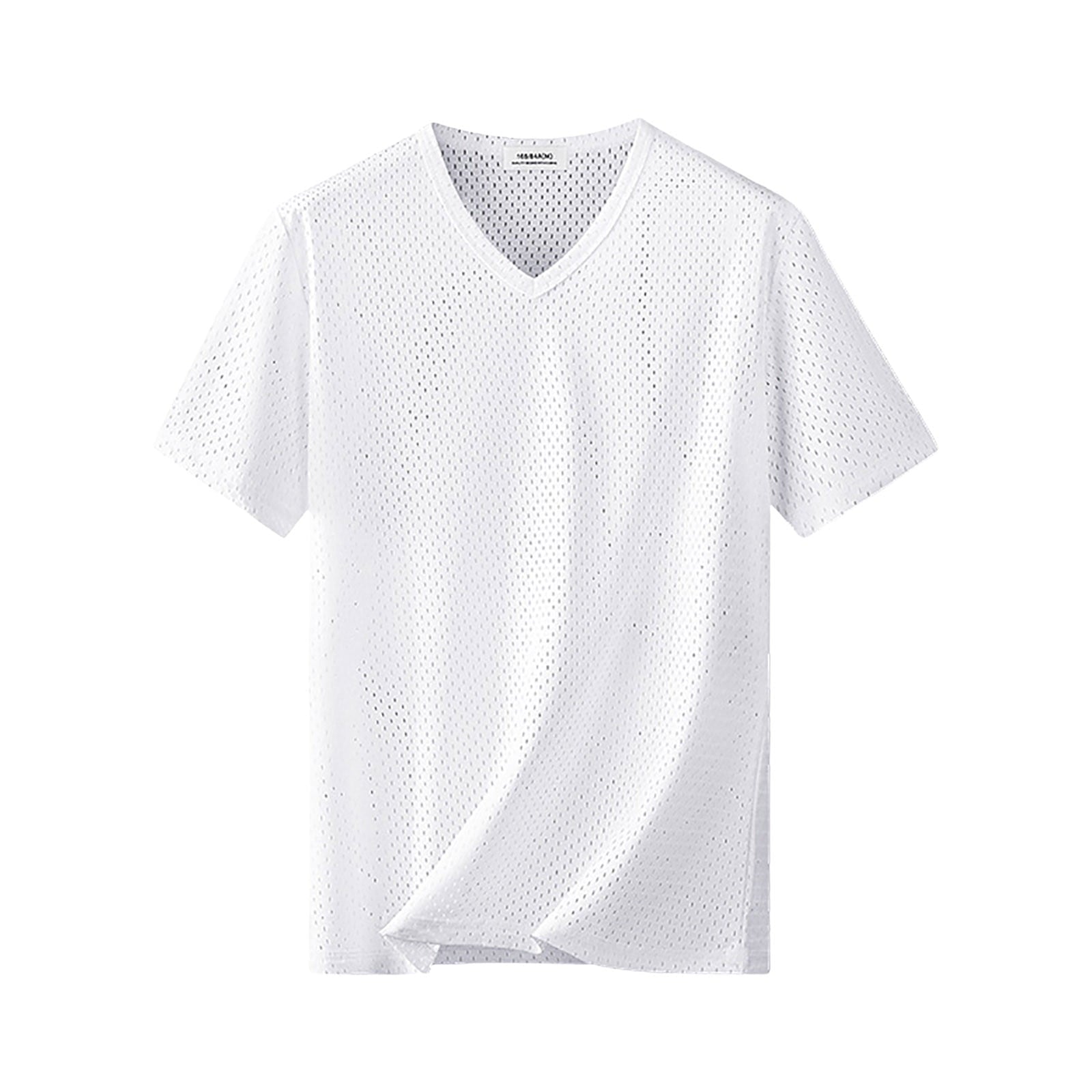 Blank Football Jersey – Mesh Athletic Training White Shirt