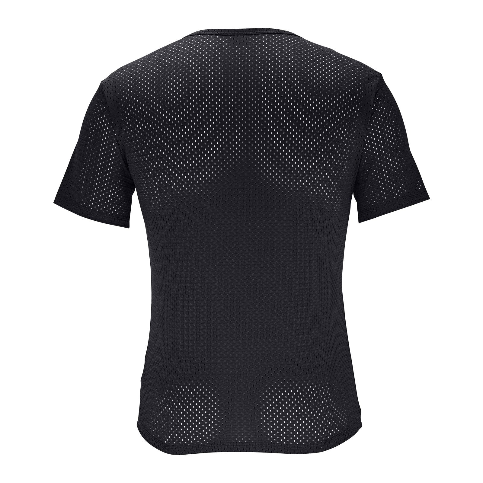 Blank Football Jersey – Mesh Athletic Training Black Shirt