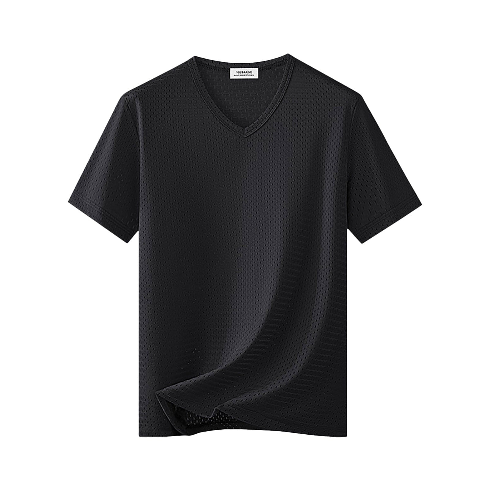 Blank Football Jersey – Mesh Athletic Training Black Shirt