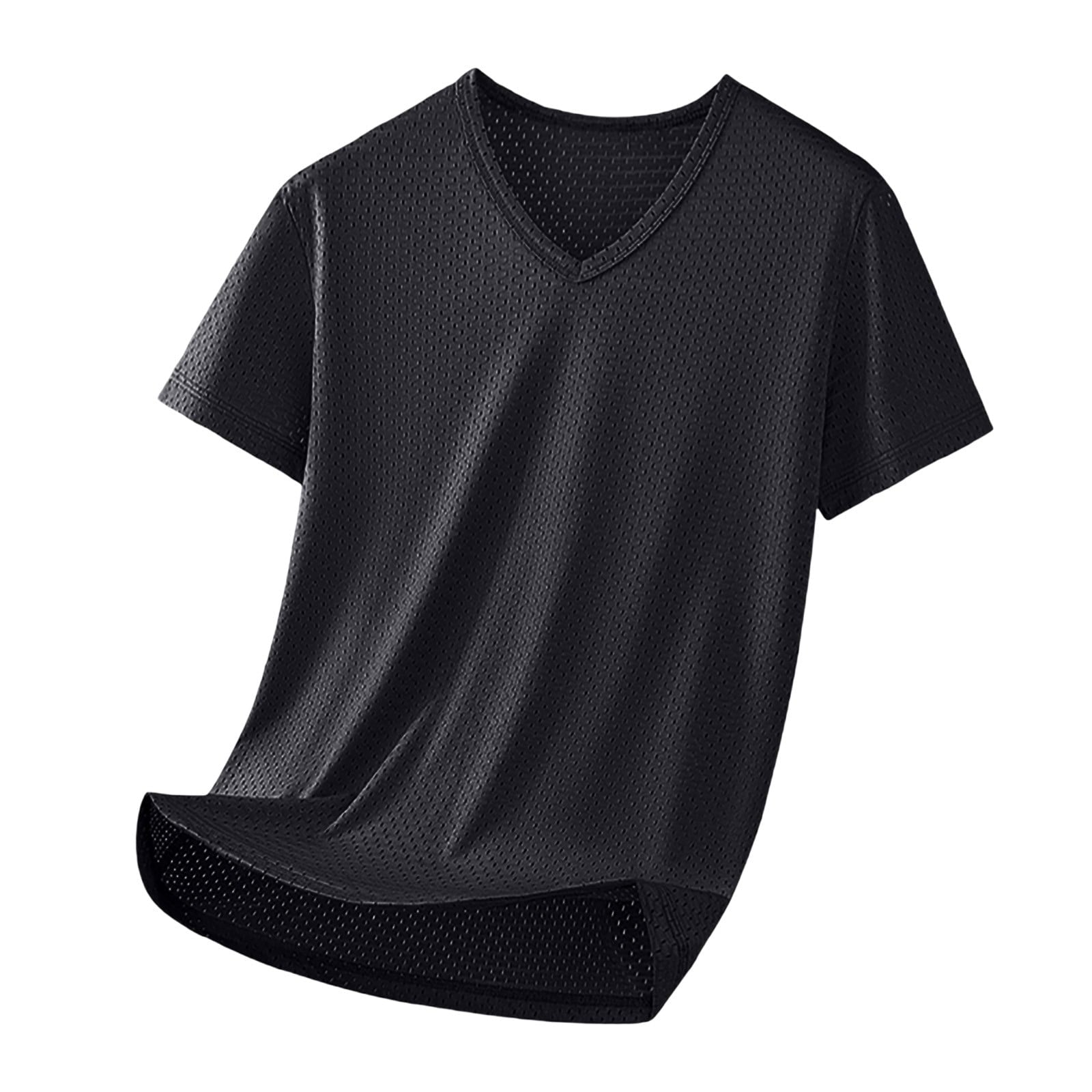 Blank Football Jersey – Mesh Athletic Training Black Shirt