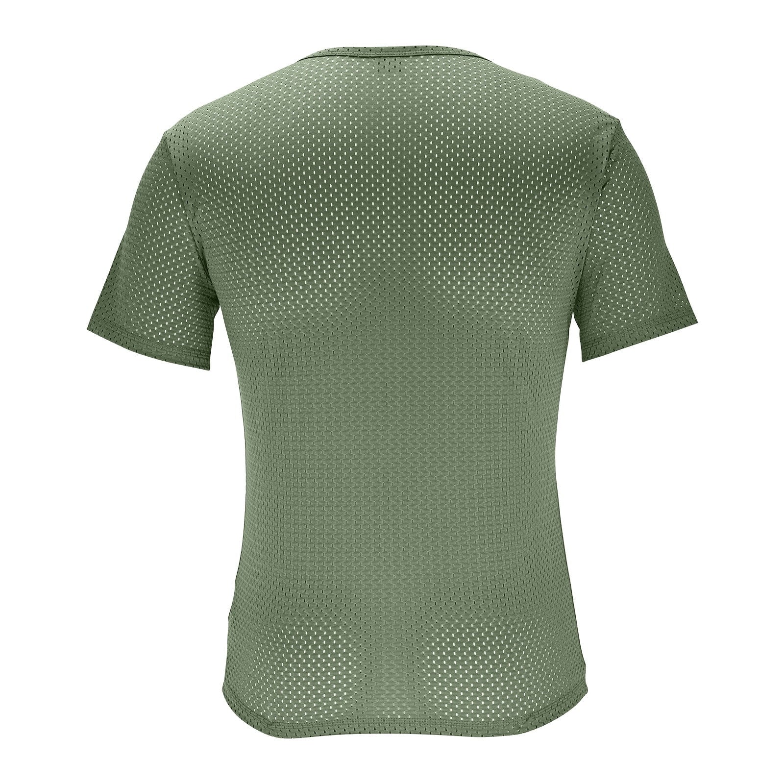 Blank Football Jersey – Mesh Athletic Training Army Green Shirt